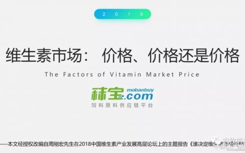 谁决定维生素市场价格？