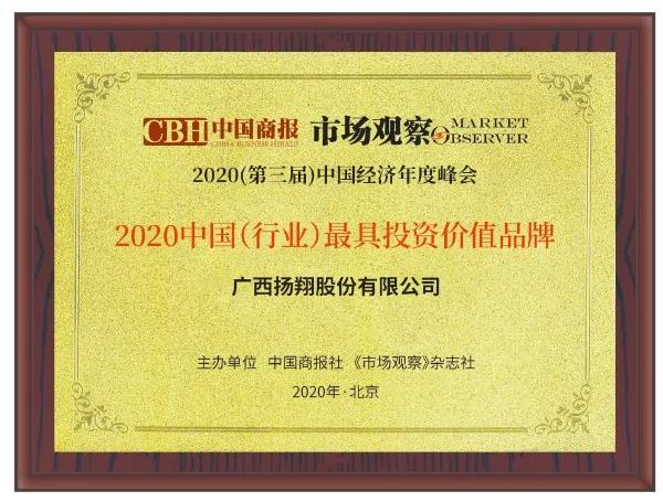 年终回顾|骄傲！自豪！2020扬翔荣誉满满（一）