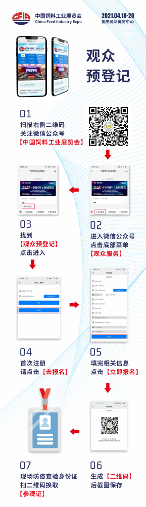 021中国饲料工业展览会观众登录系统开放啦！"